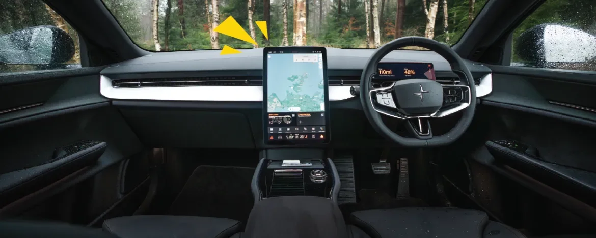 Polestar 3 infotainment system