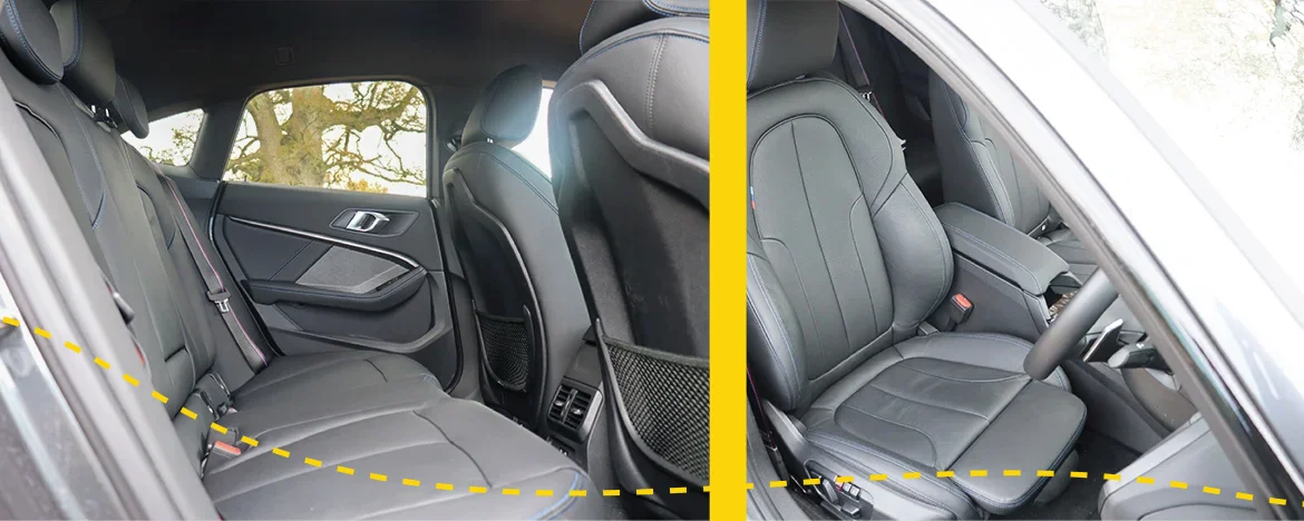 BMW 2 Series Gran Coupé seats