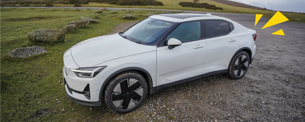 Polestar 2 parked up