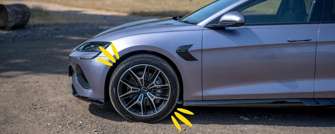 BYD SEAL wheel close-up