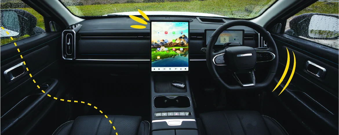 JAECOO 7 interior