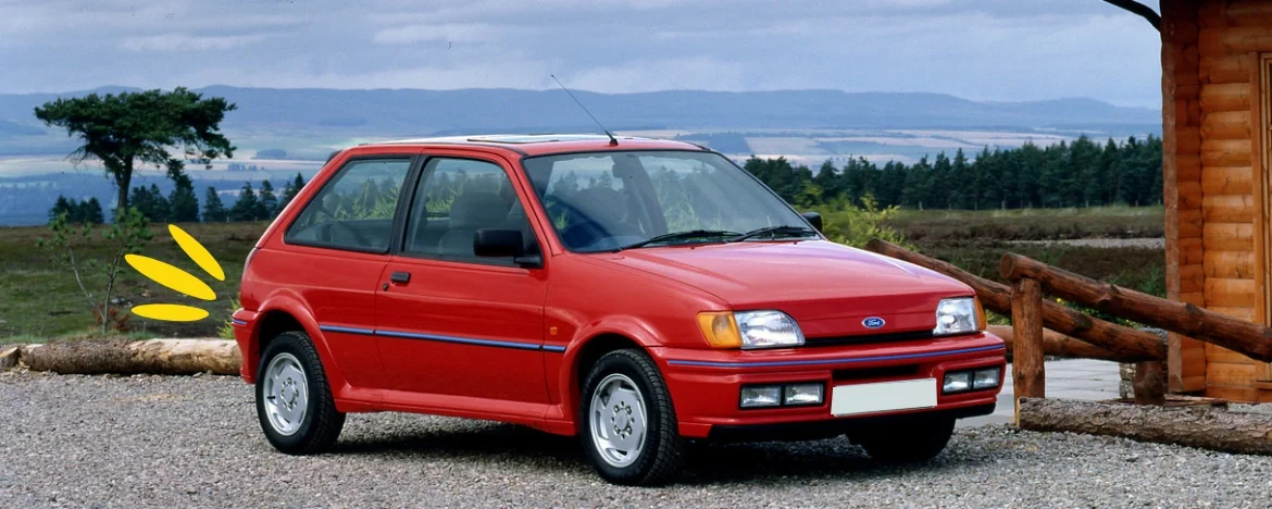 90s Ford Fiesta