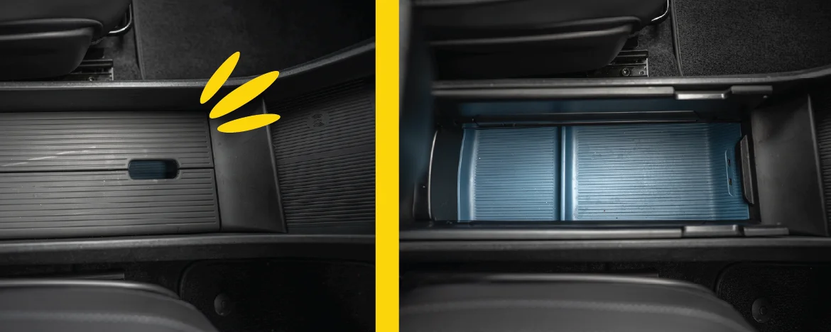 Volvo EX30 centre console
