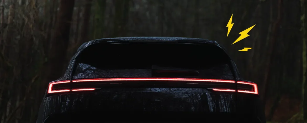 Back of Polestar 3