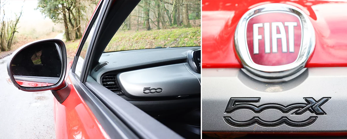 Fiat 500 X badge
