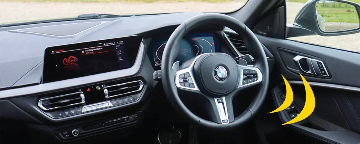 BMW 2 Series Gran Coupé steering wheel