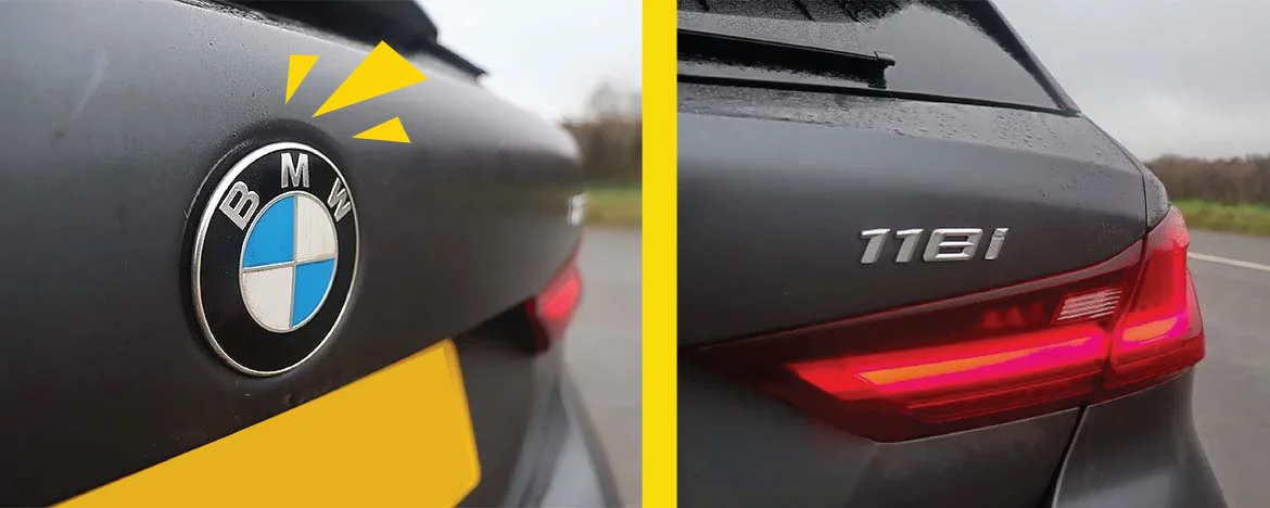 BMW 1 Series exterior details