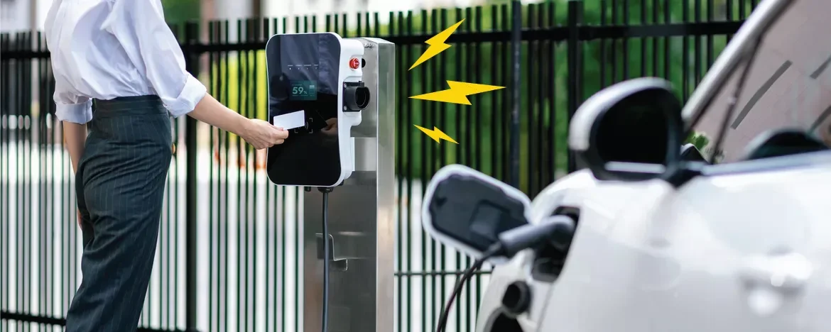 Paying for electric charger