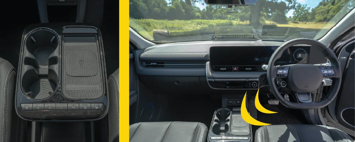 Hyundai IONIQ 5 interior details