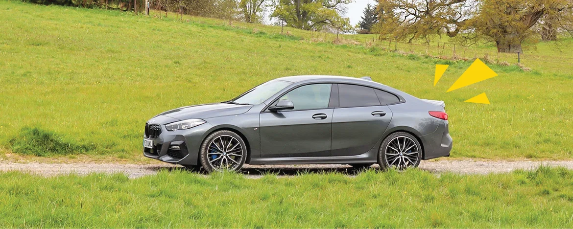 BMW 2 Series Gran Coupé side view