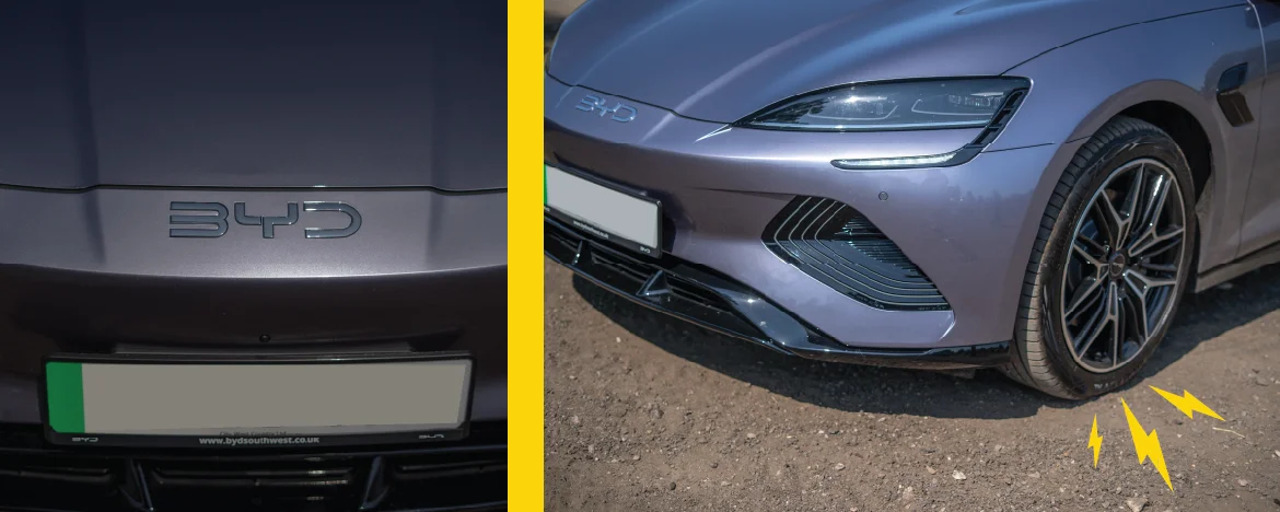 BYD SEAL details exterior