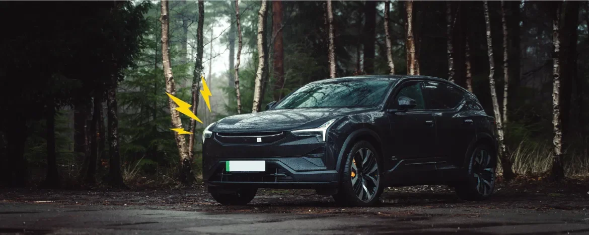 Black Polestar 3