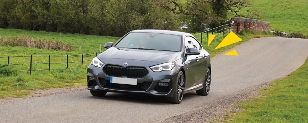 BMW 2 Series Gran Coupé driving