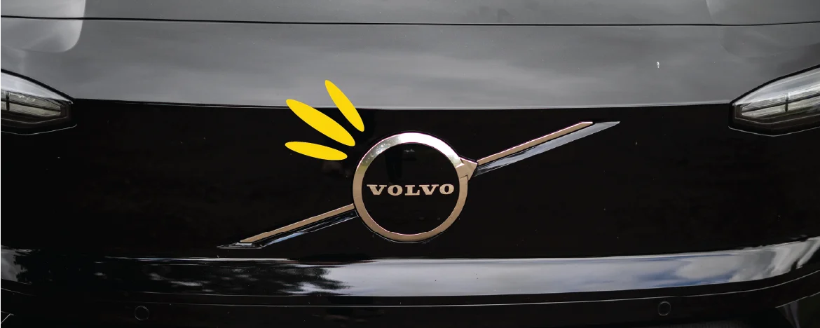Volvo EX30 badge