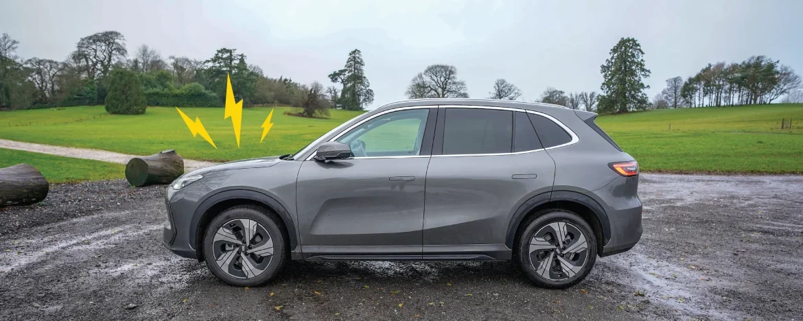 Geely EX5 side