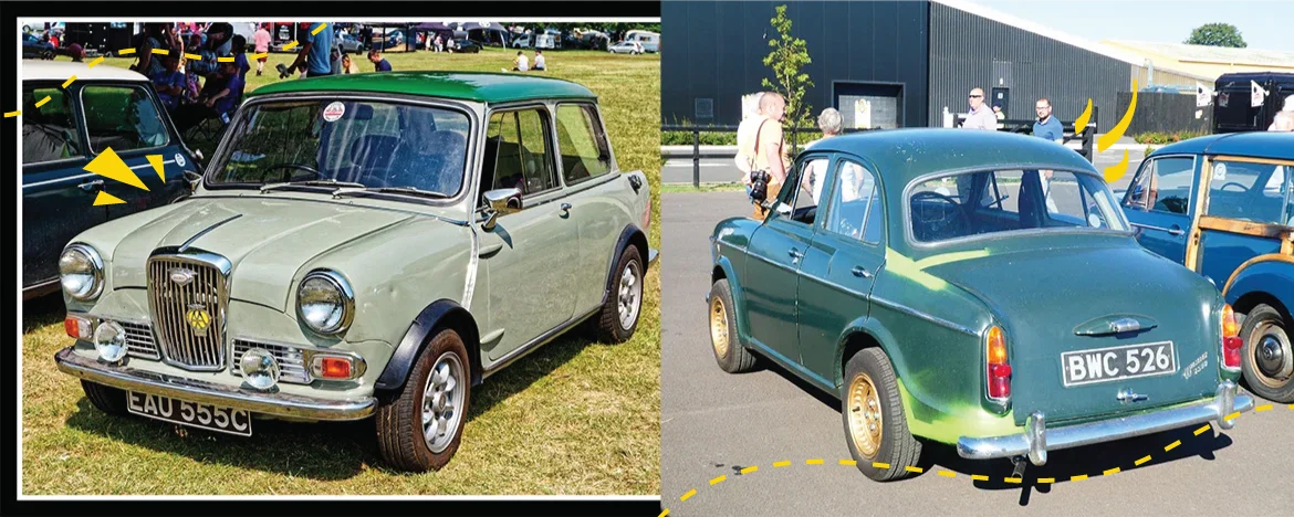 Wolseley Hornet and Wolseley 1500