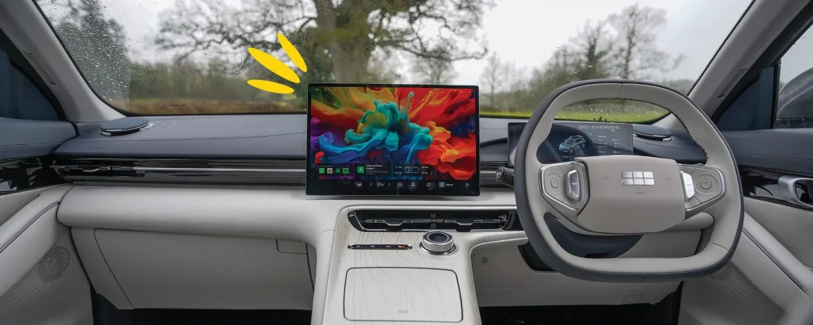 Geely EX5 interior