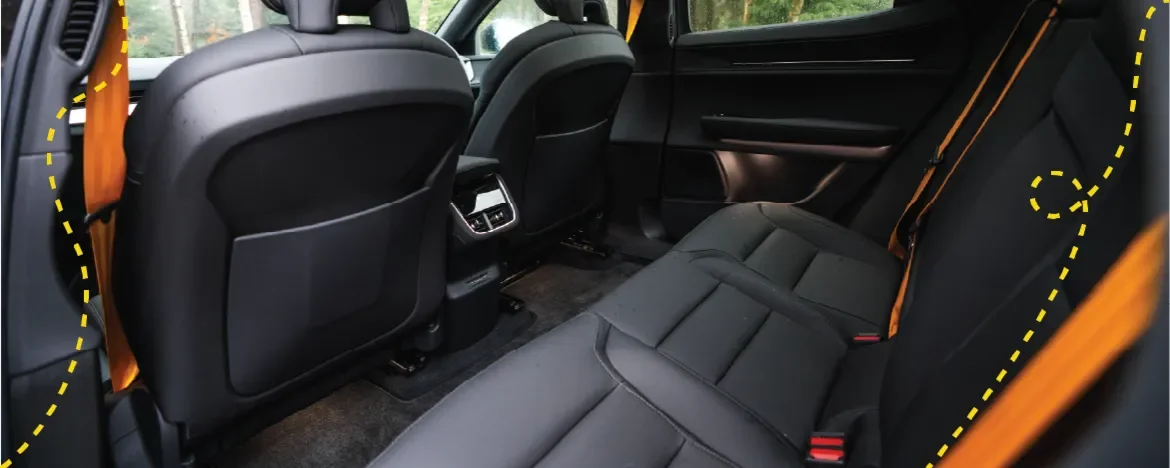 Polestar 3 rear seats