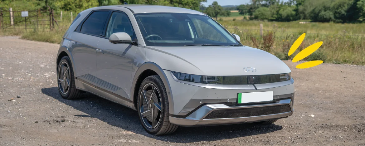 Hyundai IONIQ 5 parked up