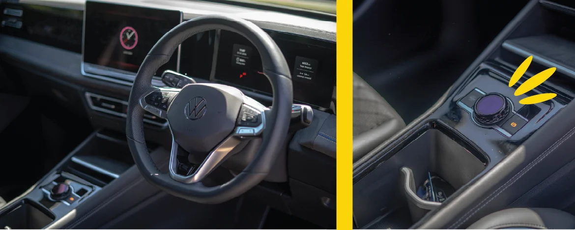 Volkswagen Tiguan interior details