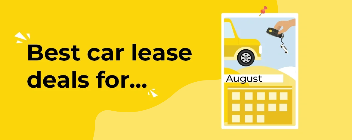 August best car lease deals