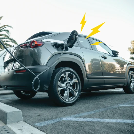 EV on charge