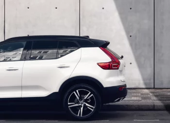 Volvo SUV parked